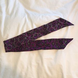Coach Silk Scarf